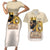 Lion Black King Couples Matching Short Sleeve Bodycon Dress and Hawaiian Shirt African Heritage