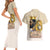 Lion Black King Couples Matching Short Sleeve Bodycon Dress and Hawaiian Shirt African Heritage