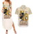 Lion Black King Couples Matching Summer Maxi Dress and Hawaiian Shirt African Heritage