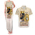 Lion Black King Couples Matching Tank Maxi Dress and Hawaiian Shirt African Heritage