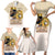 Lion Black King Family Matching Short Sleeve Bodycon Dress and Hawaiian Shirt African Heritage - Wonder Print Shop