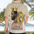 Lion Black King Hawaiian Shirt African Heritage