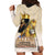 Lion Black King Hoodie Dress African Heritage