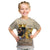 Lion Black King Kid T Shirt African Heritage