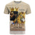 Lion Black King T Shirt African Heritage