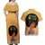 Personalized African Black Women Couples Matching Off Shoulder Maxi Dress and Hawaiian Shirt She Who Kneels Before God