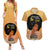 Personalized African Black Women Couples Matching Summer Maxi Dress and Hawaiian Shirt She Who Kneels Before God