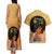 Personalized African Black Women Couples Matching Tank Maxi Dress and Hawaiian Shirt She Who Kneels Before God