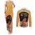 Personalized African Black Women Couples Matching Tank Maxi Dress and Long Sleeve Button Shirt She Who Kneels Before God