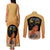 Personalized African Black Women Couples Matching Tank Maxi Dress and Long Sleeve Button Shirt She Who Kneels Before God