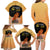 Personalized African Black Women Family Matching Long Sleeve Bodycon Dress and Hawaiian Shirt She Who Kneels Before God