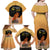 Personalized African Black Women Family Matching Off Shoulder Maxi Dress and Hawaiian Shirt She Who Kneels Before God