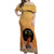 Personalized African Black Women Off Shoulder Maxi Dress She Who Kneels Before God