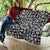 Mix Adinkra Quilt Black Pattern