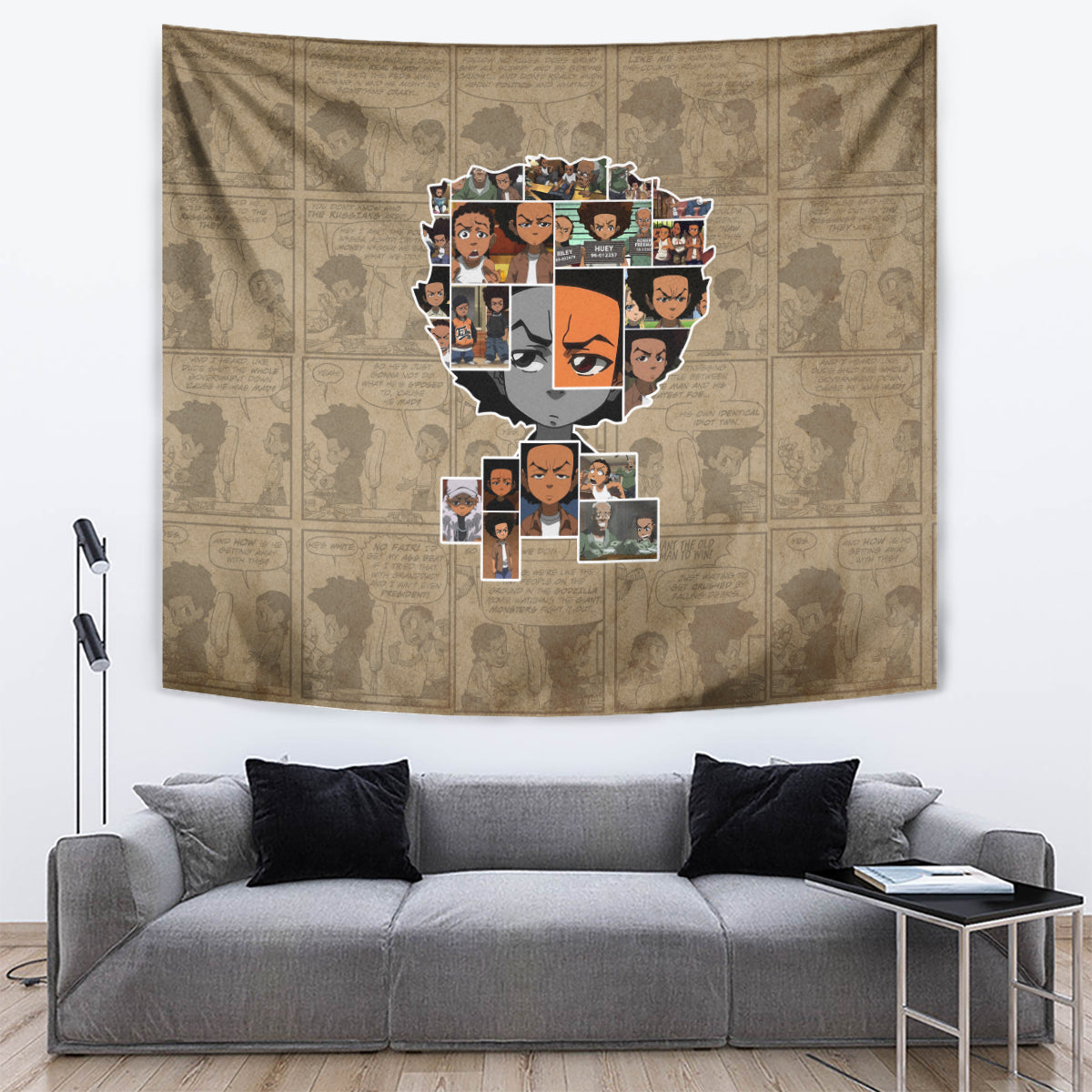 Huey Freeman Tapestry African American