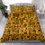 Culture Adinkra Bedding Set West African Yellow Art - Wonder Print Shop