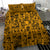 Culture Adinkra Bedding Set West African Yellow Art - Wonder Print Shop