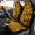 Culture Adinkra Car Seat Cover West African Yellow Art