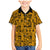 Culture Adinkra Family Matching Mermaid Dress and Hawaiian Shirt West African Yellow Art - Wonder Print Shop