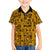 Culture Adinkra Family Matching Puletasi and Hawaiian Shirt West African Yellow Art - Wonder Print Shop