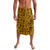 Culture Adinkra Lavalava West African Yellow Art - Wonder Print Shop