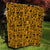 Culture Adinkra Quilt West African Yellow Art