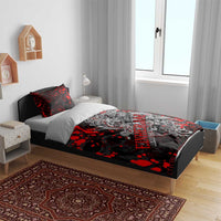 Einherjar Valhalla Bedding Set Viking Warrior Rage Style