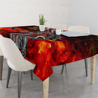 Ulfhednar Wofl Warrior Viking Tablecloth Runes Norse Mythology Fire