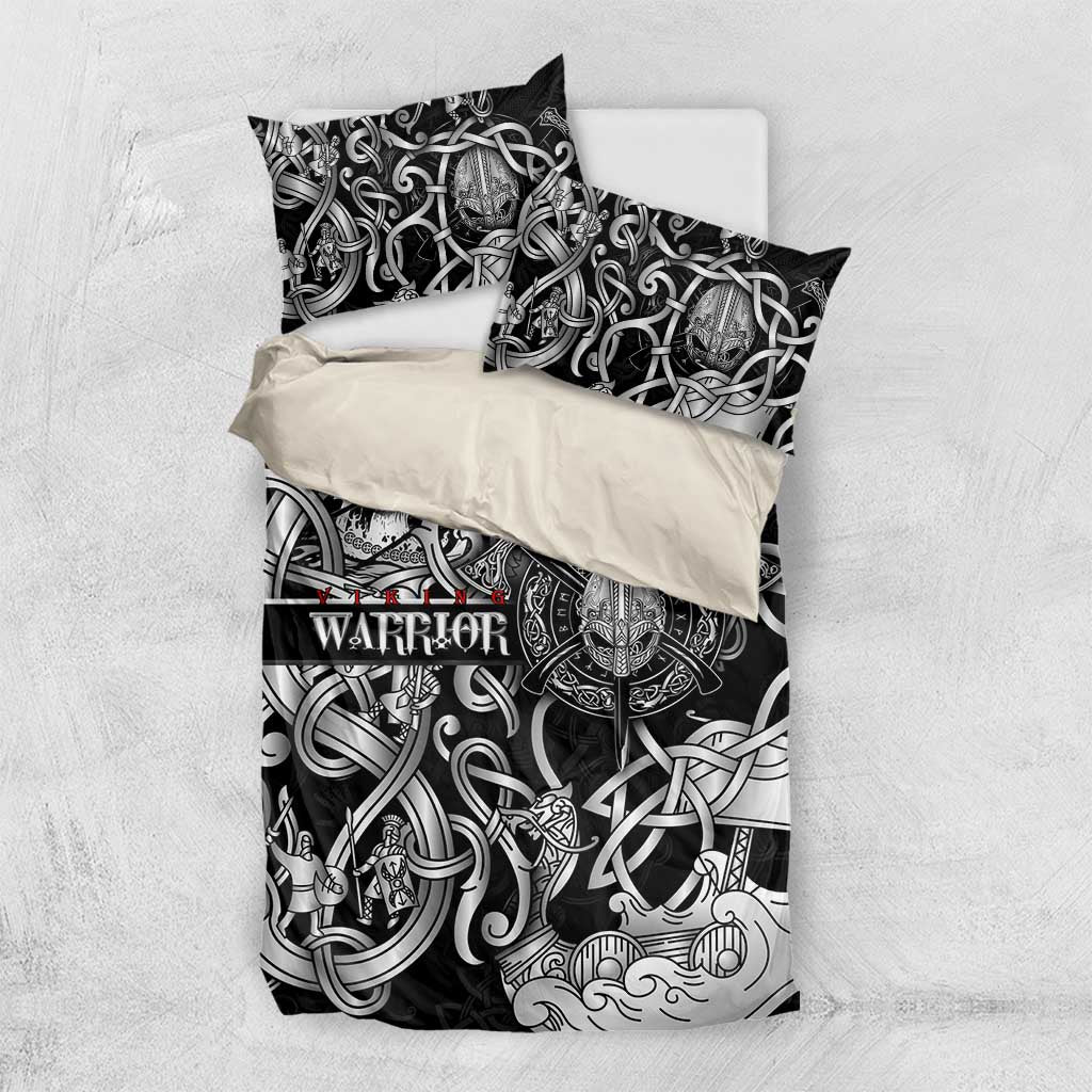 Viking Warrior Bedding Set Tales Entwined in Nordic Knotwork
