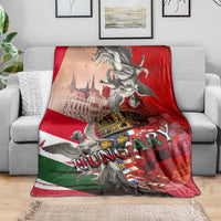 Hungary Blanket Crowned with History Guarded by Angels
