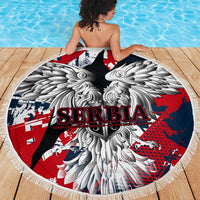 Serbia Beach Blanket Like the Phoenix – Rising from Ashes with Pride and Power