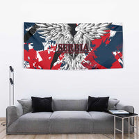 Serbia Tapestry Like the Phoenix – Rising from Ashes with Pride and Power