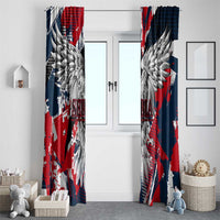 Serbia Window Curtain Like the Phoenix – Rising from Ashes with Pride and Power
