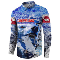 Greenland Button Sweatshirt Polar Bear Power You Snow Much
