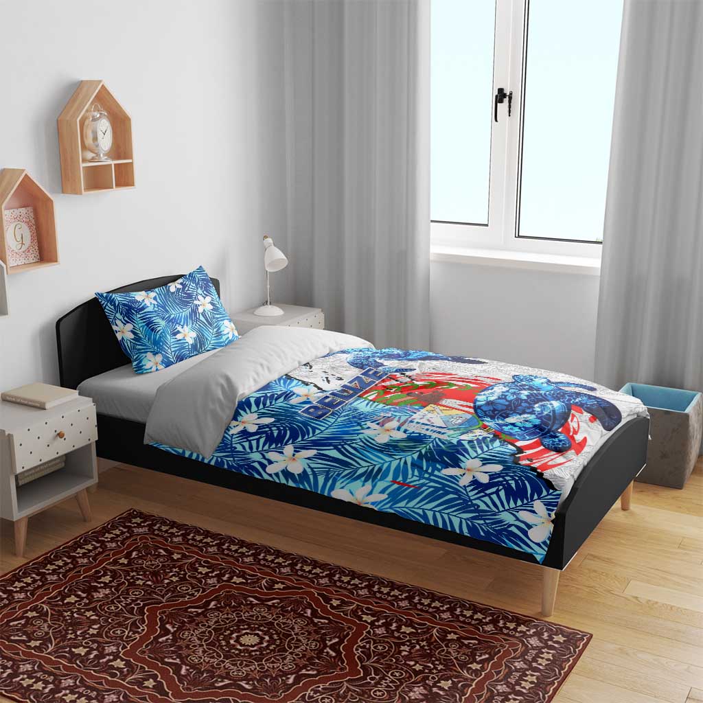 Sea Turtle Belize Bedding Set Ocean Soul Tropical Spirit
