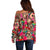 Festival Memories Skull Off Shoulder Sweater - Wonder Print Shop