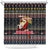 Serbia Shower Curtain Merry Christmas Family and Friends