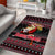 Trinidad and Tobago Area Rug Merry Christmas Family and Friends - Wonder Print Shop