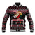 Trinidad and Tobago Baseball Jacket Merry Christmas Family and Friends - Wonder Print Shop