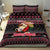 Trinidad and Tobago Bedding Set Merry Christmas Family and Friends - Wonder Print Shop