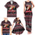 Trinidad and Tobago Family Matching Tank Maxi Dress and Hawaiian Shirt Merry Christmas Family and Friends - Wonder Print Shop