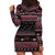 Trinidad and Tobago Hoodie Dress Merry Christmas Family and Friends - Wonder Print Shop