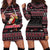 Trinidad and Tobago Hoodie Dress Merry Christmas Family and Friends - Wonder Print Shop