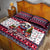 Bulldog Merry Woofmas Quilt Bed Set Christmas Dog Art Style - Wonder Print Shop