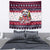 Bulldog Merry Woofmas Tapestry Christmas Dog Art Style