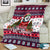 Alaska Merry Woofmas Blanket Christmas Dog Art Style