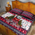 Alaska Merry Woofmas Quilt Bed Set Christmas Dog Art Style - Wonder Print Shop