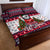 Alaska Merry Woofmas Quilt Bed Set Christmas Dog Art Style - Wonder Print Shop