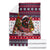 Rottweiler Merry Woofmas Blanket Christmas Dog Art Style