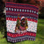 Rottweiler Merry Woofmas Quilt Christmas Dog Art Style - Wonder Print Shop